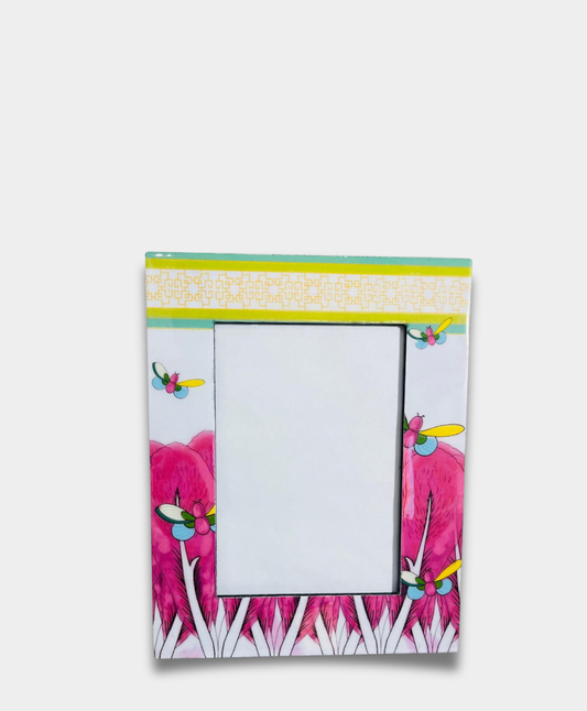 Pink Bok Choy Picture Frame - 5x7 Decorative Photo Frame